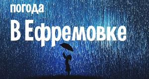 Погода в Ефремовке