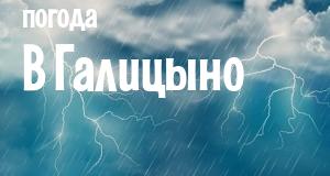 Погода в Галицыно