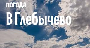 Погода в Глебычево