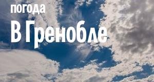 Погода в Гренобле