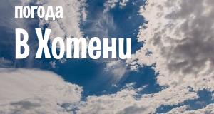 Погода в Хотени