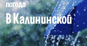 Погода в Калининской
