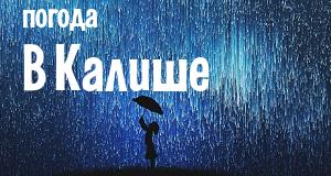 Погода в Калише