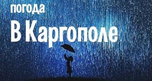 Погода в Каргополе