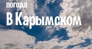 Погода в Карымском