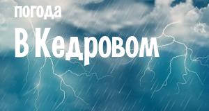 Погода в Кедровом