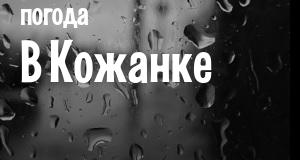 Погода в Кожанке