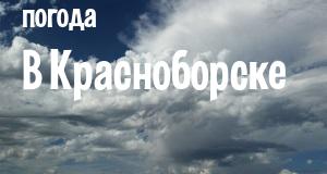 Погода в Красноборске