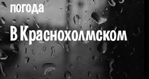Погода в Краснохолмском
