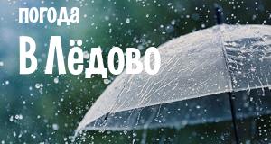 Погода в Лёдово