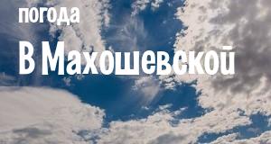 Погода в Махошевской