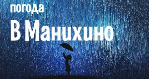 Погода в Манихино