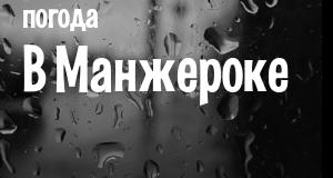 Погода в Манжероке