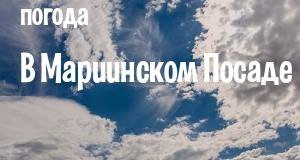 Погода в Мариинском Посаде