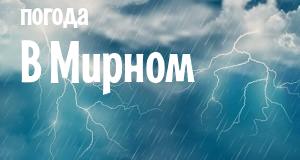 Погода в Мирном