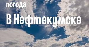 Погода в Нефтекумске