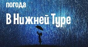 Погода в Нижней Туре