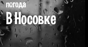 Погода в Носовке