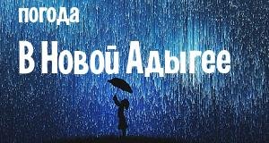Погода в Новой Адыгее