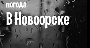 Погода в Новоорске