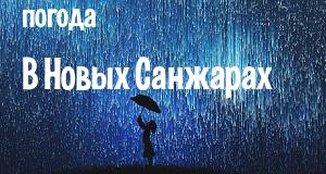 Погода в Новых Санжарах