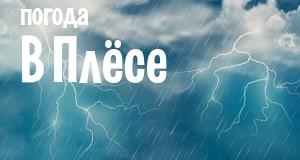 Погода в Плёсе