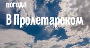 Погода в Пролетарском