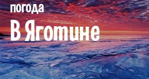Погода в Яготине