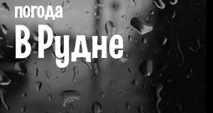 Погода в Рудне