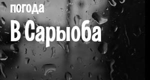 Погода в Сарыоба