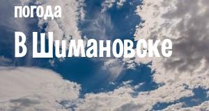 Погода в Шимановске