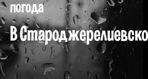 Погода в Староджерелиевской