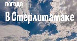 Погода в Стерлитамаке