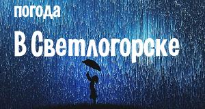Погода в Светлогорске