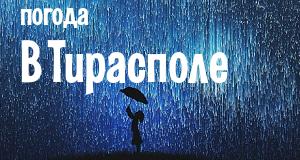 Погода в Тирасполе