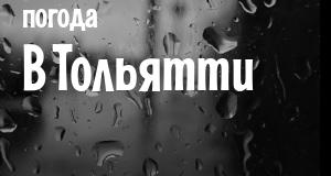 Погода в Тольятти