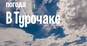 Погода в Турочаке