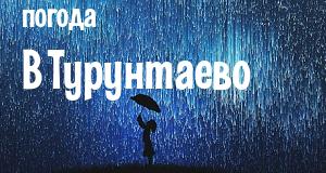 Погода в Турунтаево