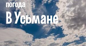 Погода в Усьмане