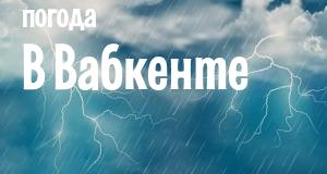 Погода в Вабкенте