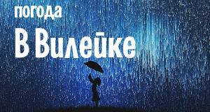 Погода в Вилейке