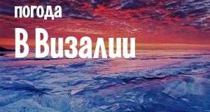 Погода в Визалии