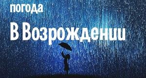 Погода в Возрождении