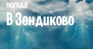 Погода в Зендиково